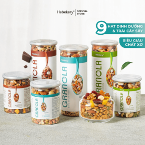 Granola Siêu Hạt 3 Vị Truyền Thống, Choco, Matcha